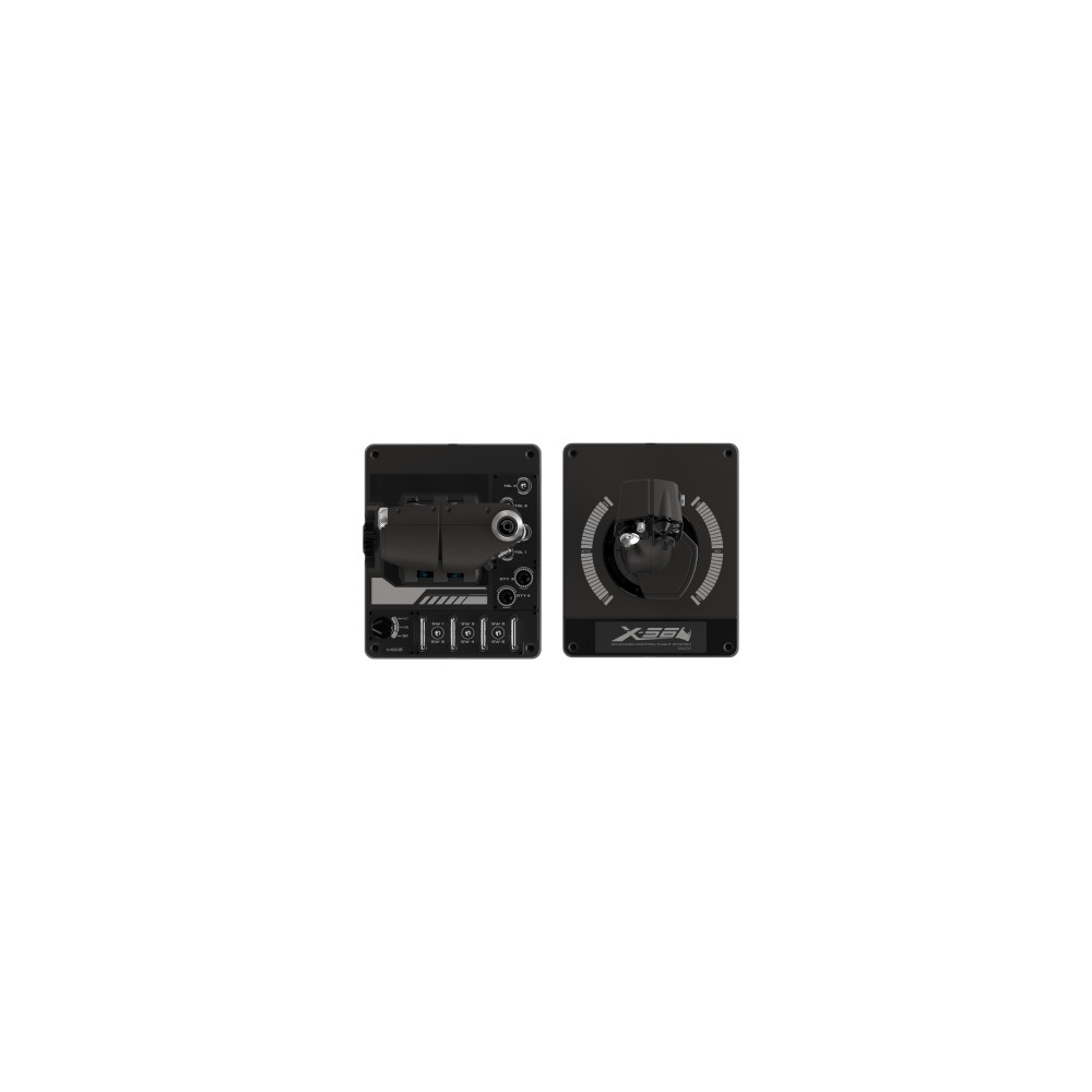 Produktbild för Logitech X56 H.O.T.A.S. - joystick och spjäll - kabelansluten