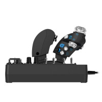 Produktbild för Logitech X56 H.O.T.A.S. - joystick och spjäll - kabelansluten