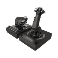 Produktbild för Logitech X56 H.O.T.A.S. - joystick och spjäll - kabelansluten