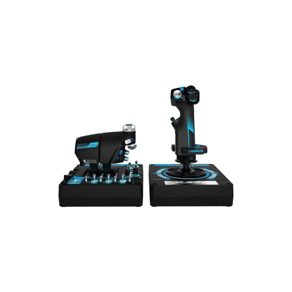 Produktbild för Logitech X56 H.O.T.A.S. - joystick och spjäll - kabelansluten
