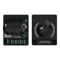 Produktbild för Logitech X56 H.O.T.A.S. - joystick och spjäll - kabelansluten
