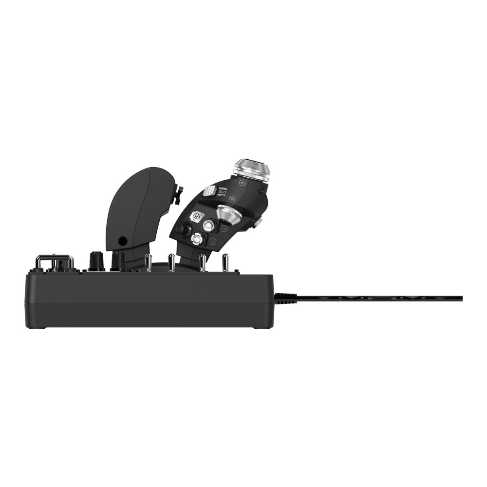 Produktbild för Logitech X56 H.O.T.A.S. - joystick och spjäll - kabelansluten