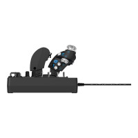 Produktbild för Logitech X56 H.O.T.A.S. - joystick och spjäll - kabelansluten