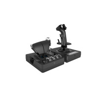 Produktbild för Logitech X56 H.O.T.A.S. - joystick och spjäll - kabelansluten