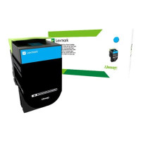 Produktbild för Lexmark - cyan - original - tonerkassett