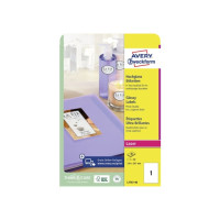 Produktbild för Avery - fotopapper - blank - 40 ark - 209 x 295 mm