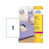 Produktbild för Avery - fotopapper - blank - 40 ark - 209 x 295 mm