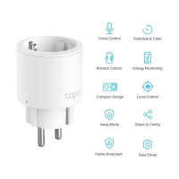 Produktbild för Tapo P115 V1 - smart kontakt - mini - 802.11b/g/n, Wi-Fi