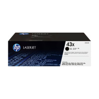 Produktbild för HP 43X - Lång livslängd - svart - original - LaserJet - tonerkassett (C8543X)