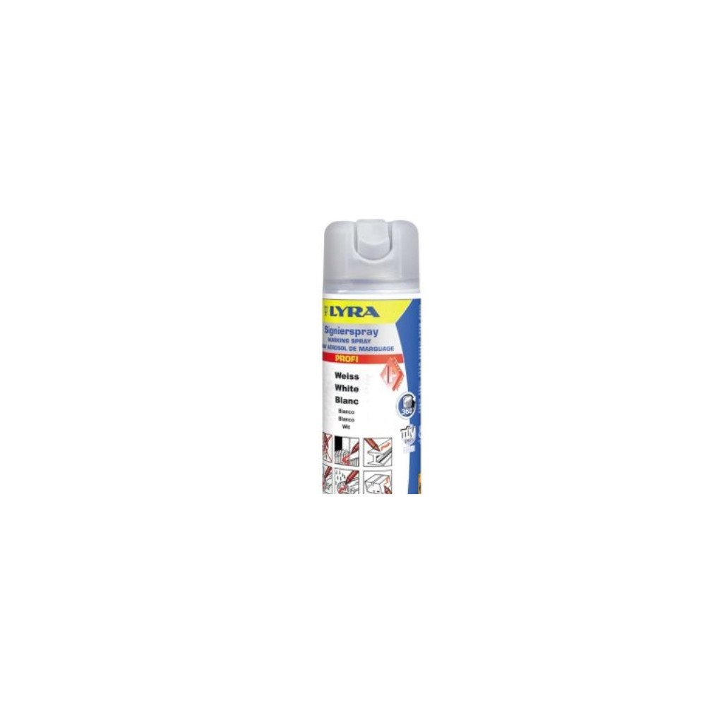 Produktbild för Lyra markeringsspray vit