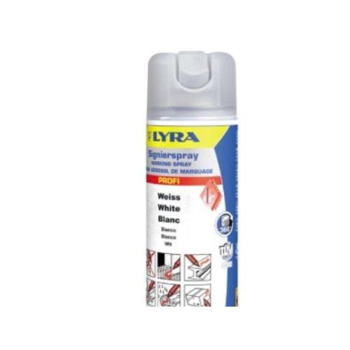 Tajima Trading ApS Lyra markeringsspray vit