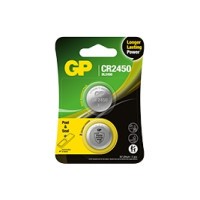 Produktbild för GP batteri - 2 x CR2450 - Li