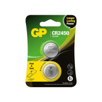 Produktbild för GP batteri - 2 x CR2450 - Li