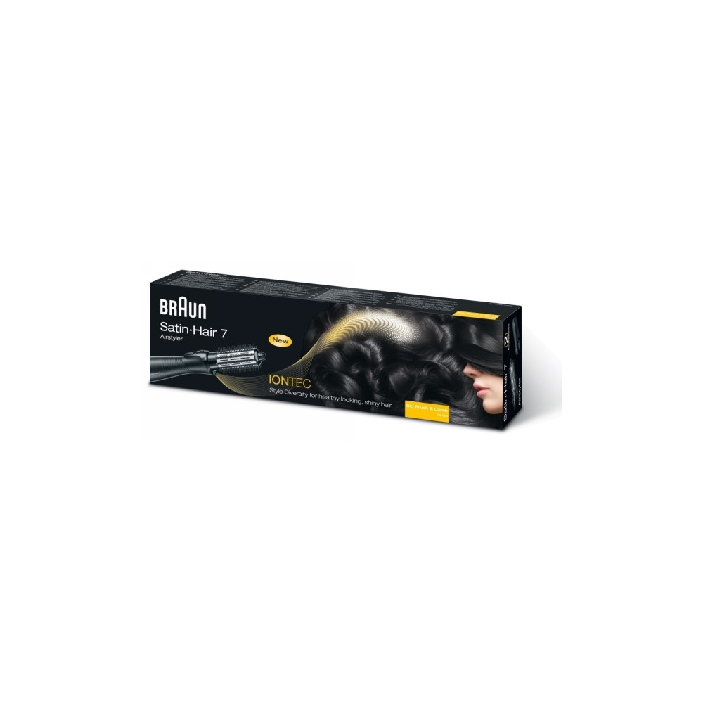Produktbild för Braun Satin Hair 7 AS720, Varmluftsborste, Varm, Rullbar, Al...
