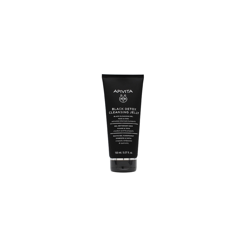 Produktbild för Apivita Black Detox Cleansing Jelly 150ml