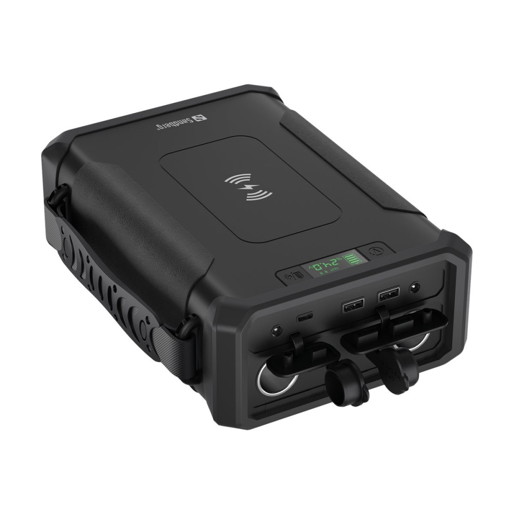 Produktbild för Sandberg Active Survivor 8in1 power bank - + växelströmsadapter + bilströmsadapter x 32700 - 2 x USB, USB-C, DC5521 - 180 watt