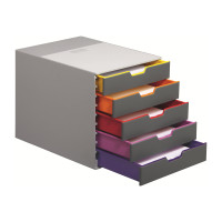 Produktbild för DURABLE VARICOLOR 5 - lådskåp - för Letter, A4, C4, Folio