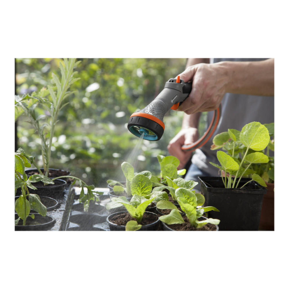 Produktbild för Gardena Comfort Sensitive Plant - spraypistol - svart, silver, orange