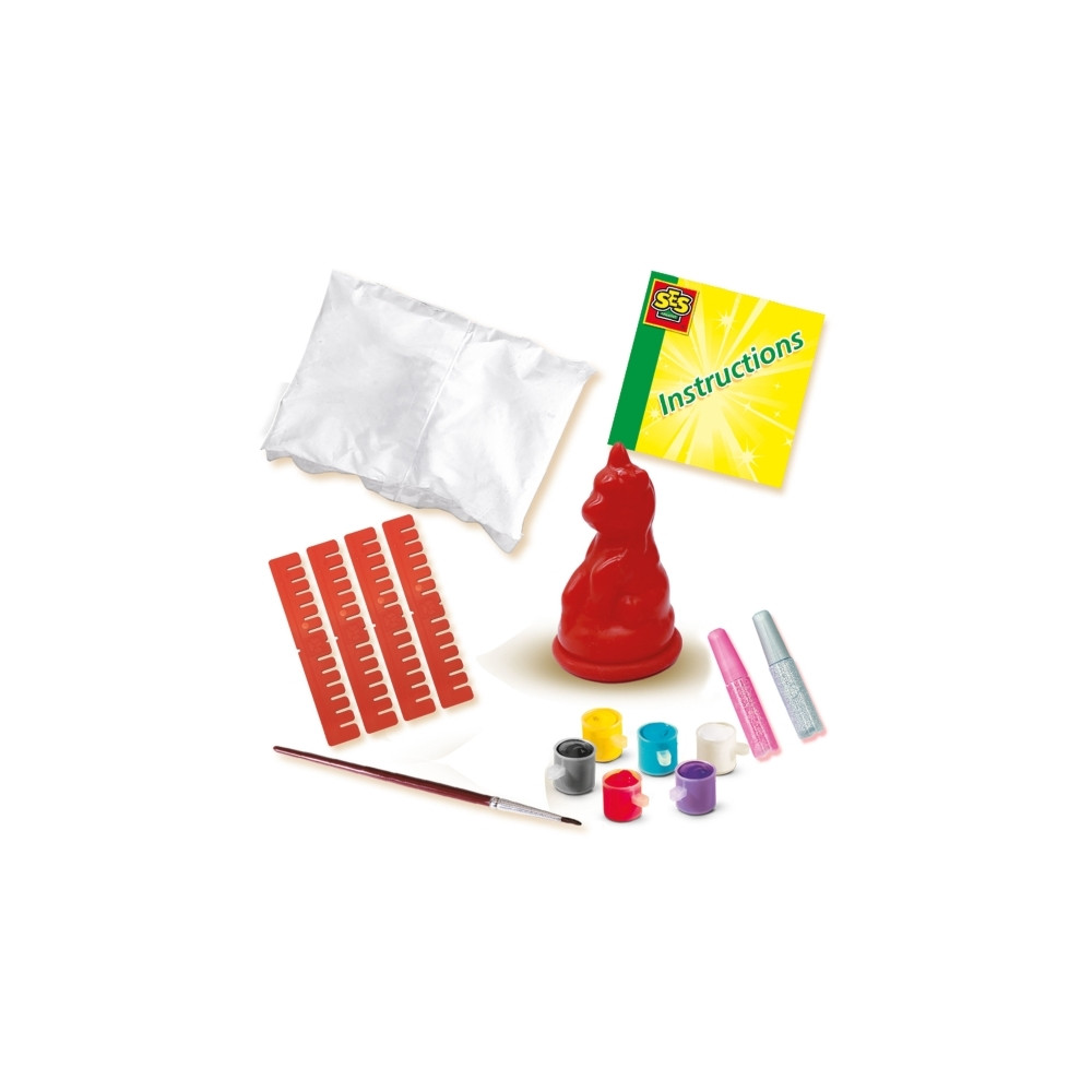 Produktbild för SES Creative 01299, Gipsgjutnings-/målarkit för barn, 5 År,...