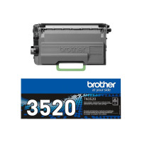 Produktbild för Brother TN3520 - svart - original - tonerkassett