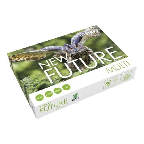 UPM Multifunktionspapper New Future Multi A4 75 g förpackning 5...