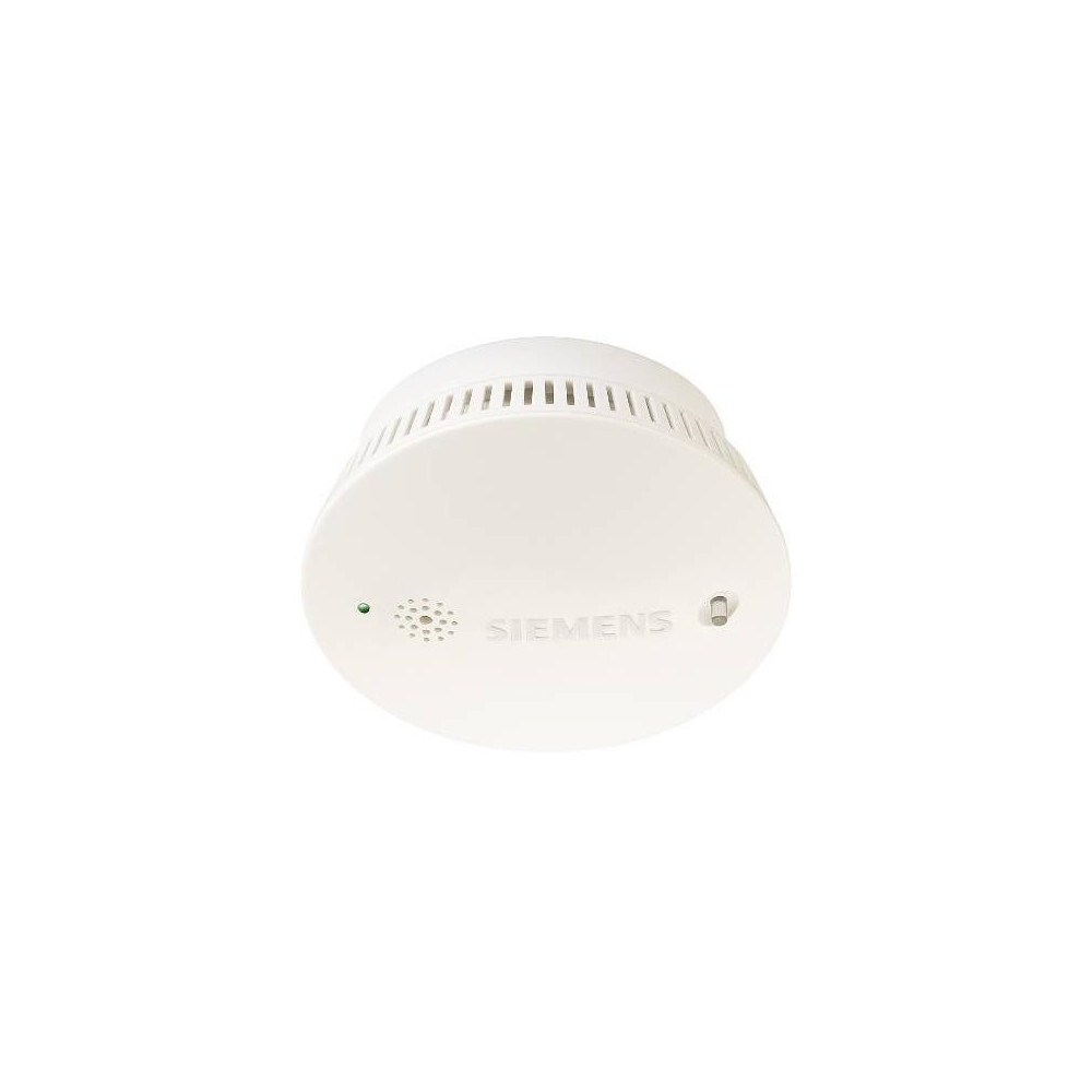 Produktbild för Siemens rökdetektor/rökvarn SD230N titanvit för 230V med 9V...