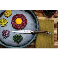 Produktbild för Laguiole Tradition Stekknivar mörkt trä
