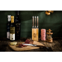 Produktbild för Laguiole Tradition Stekknivar mörkt trä