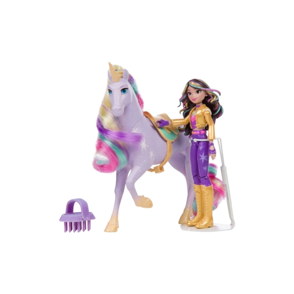 Produktbild för Unicorn Academy Doll & Unicorn