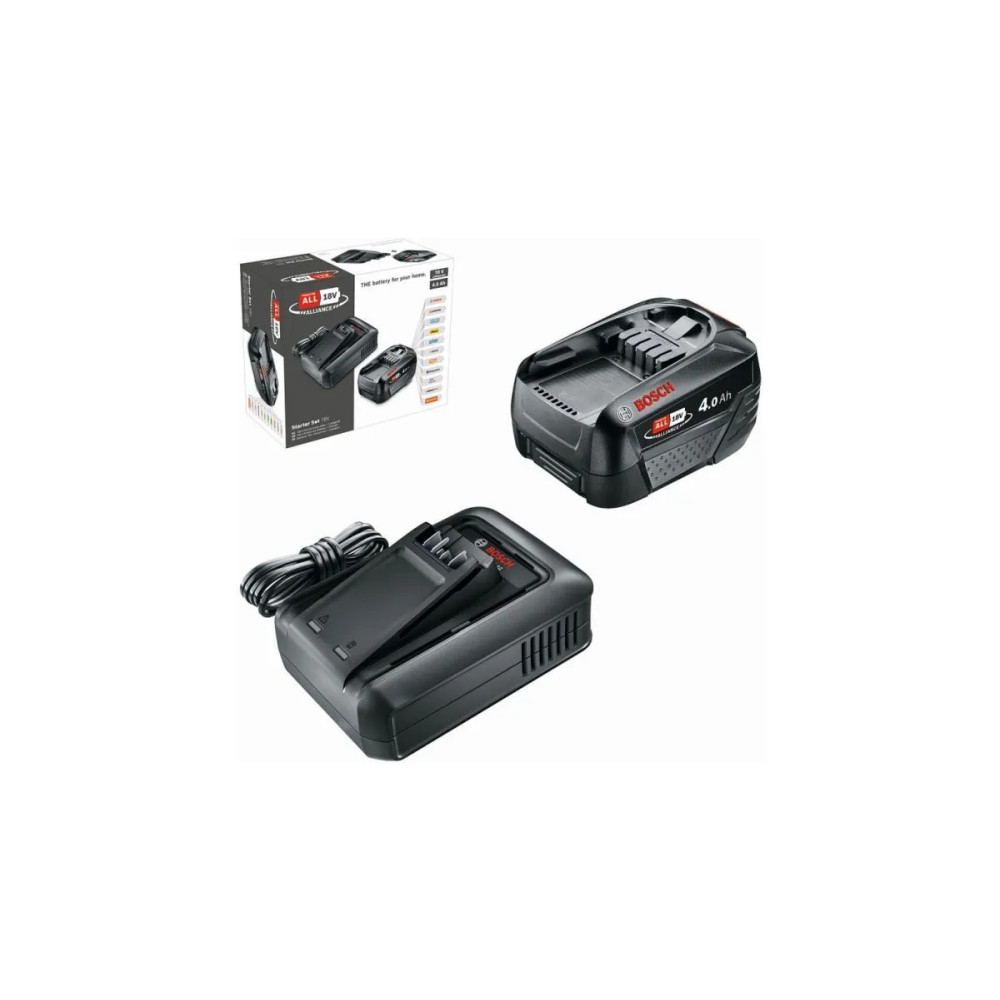 Produktbild för Bosch startset 18V batteripack 4,0Ah 1x + AL18V-44 1x 4,0Ah...
