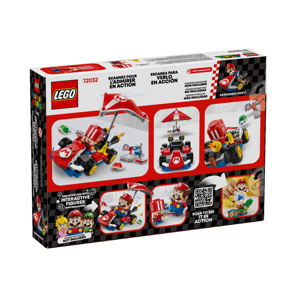 Produktbild för LEGO Super Mario 72032 - Mario Kart - Standard Kart - byggsats
