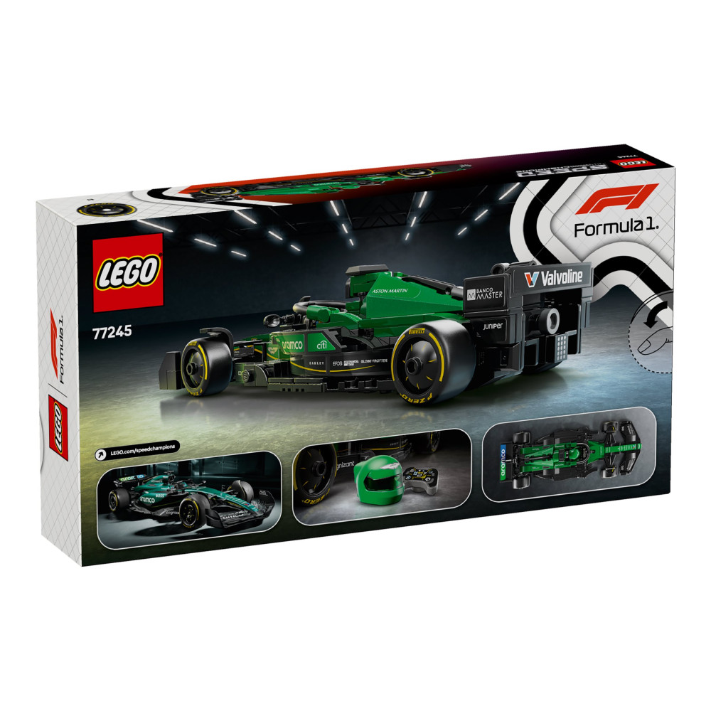 Produktbild för LEGO Speed Champions 77245 - Aston Martin Aramco F1 AMR24 Race Car - byggsats