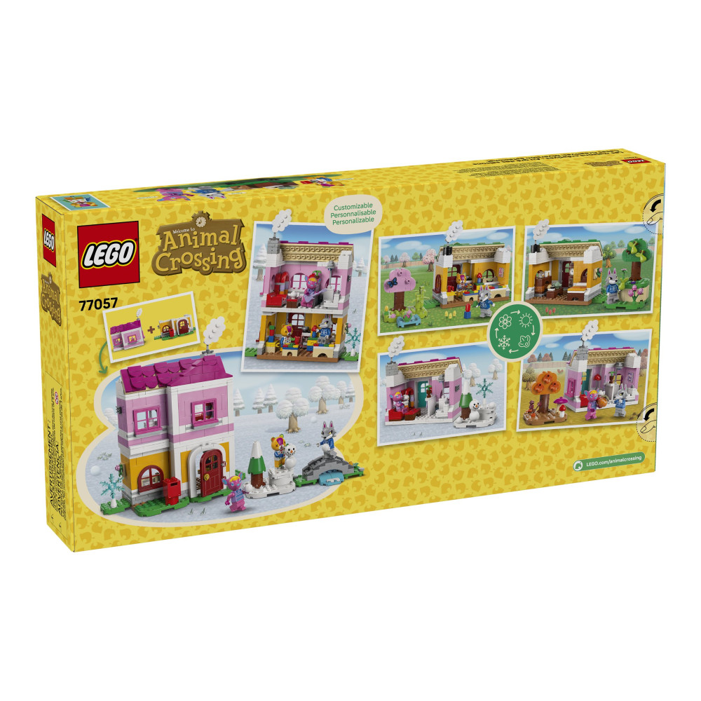 Produktbild för LEGO Animal Crossing 77057 - Kreativa hus: Säsonger av roligheter - byggsats