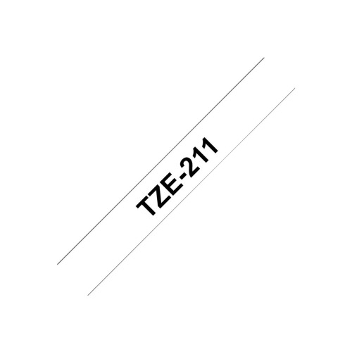 Brother Brother TZe-211 - bandlaminat - 1 kassett(er) - Rulle (0,6 cm x 8 m)