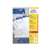 Produktbild för Adressetiketter, Avery L7162-100, 99,1 x 33,9 mm, 16 st per...