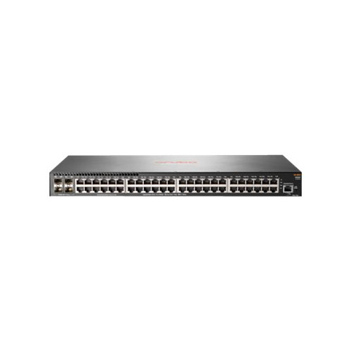 Hewlett Packard Enterprise HPE Aruba 2930F 48G 4SFP+ - switch - 48 portar - Administrerad - rackmonterbar
