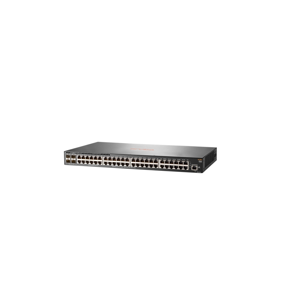 Produktbild för HPE Aruba 2930F 48G 4SFP+ - switch - 48 portar - Administrerad - rackmonterbar