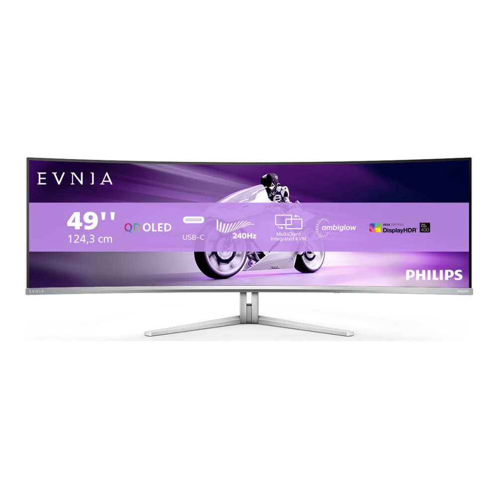 Produktbild för Philips Evnia 8000 49M2C8900 - OLED-monitor - böjd - 49" - HDR