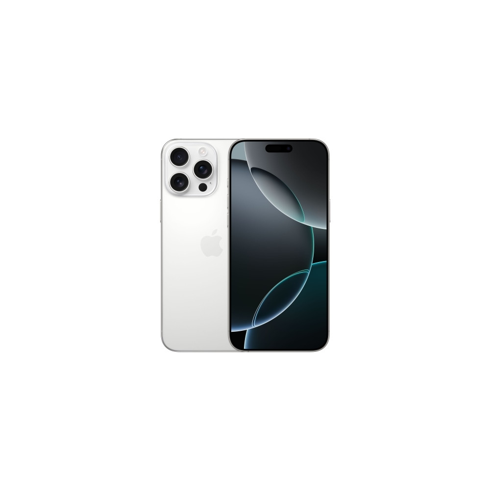 Produktbild för Apple iPhone 16 Pro Max - vitt titan - 5G smartphone - 1 TB - GSM