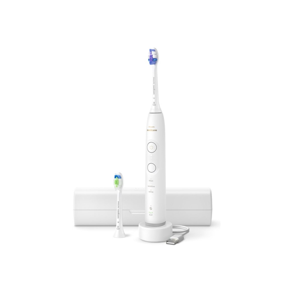 Produktbild för Philips Sonicare 6500 series HX7410 - tandborste - vit