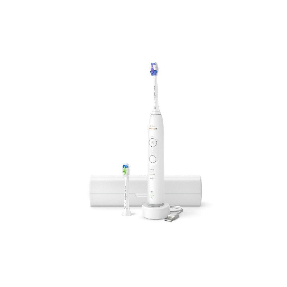 Produktbild för Philips Sonicare 6500 series HX7410 - tandborste - vit