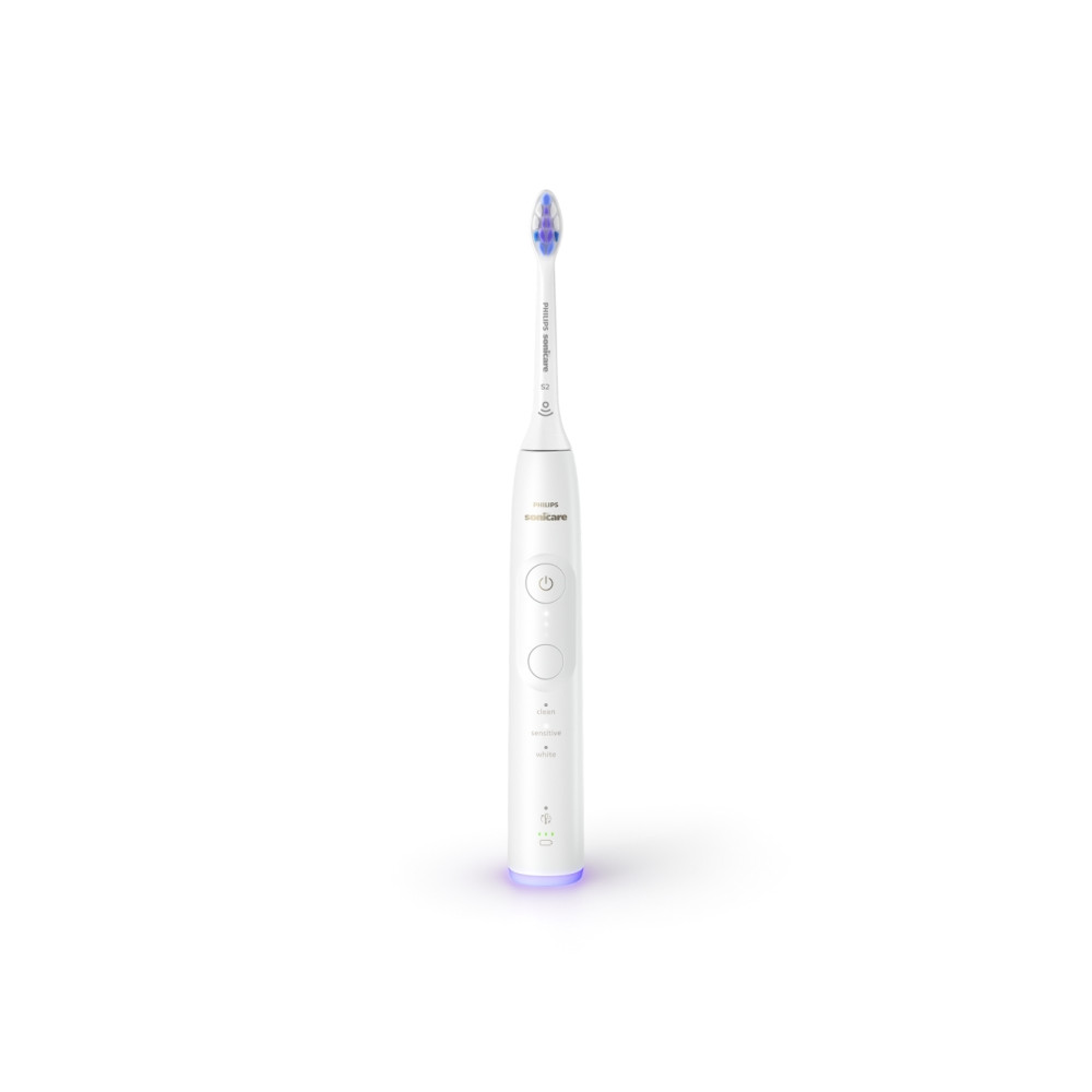 Produktbild för Philips Sonicare 6500 series HX7410 - tandborste - vit