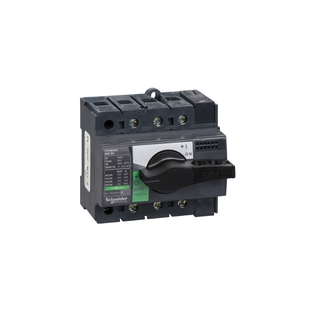 Produktbild för Schneider Electric 28904, Mikrobrytare med rullarm, 3P, Kabe...