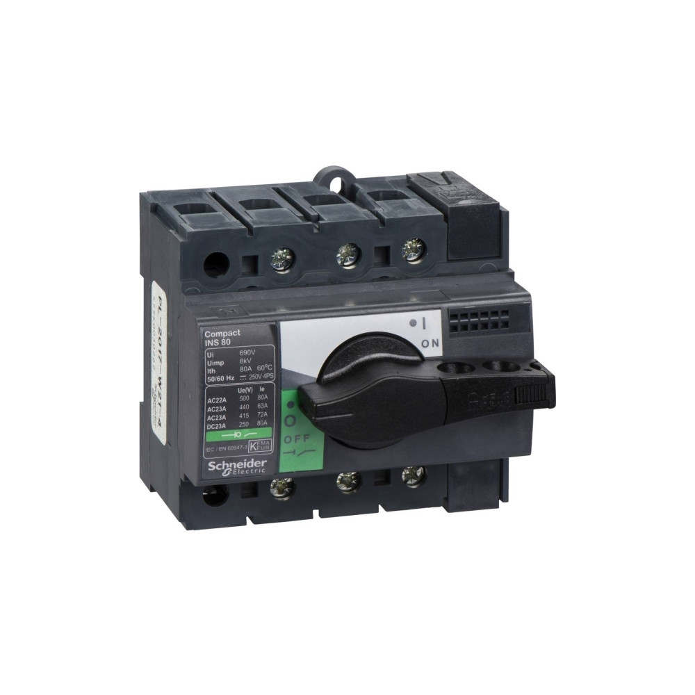 Produktbild för Schneider Electric 28904, Mikrobrytare med rullarm, 3P, Kabe...