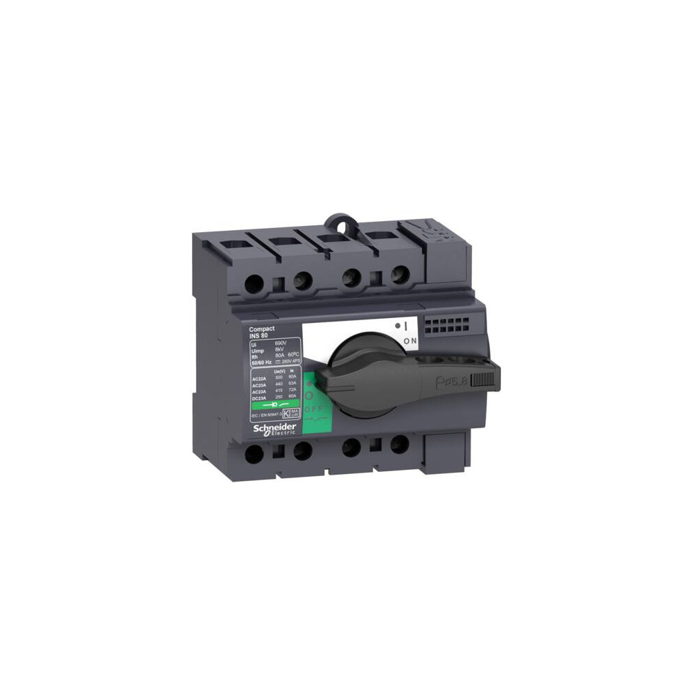 Produktbild för Schneider Electric 28904, Mikrobrytare med rullarm, 3P, Kabe...
