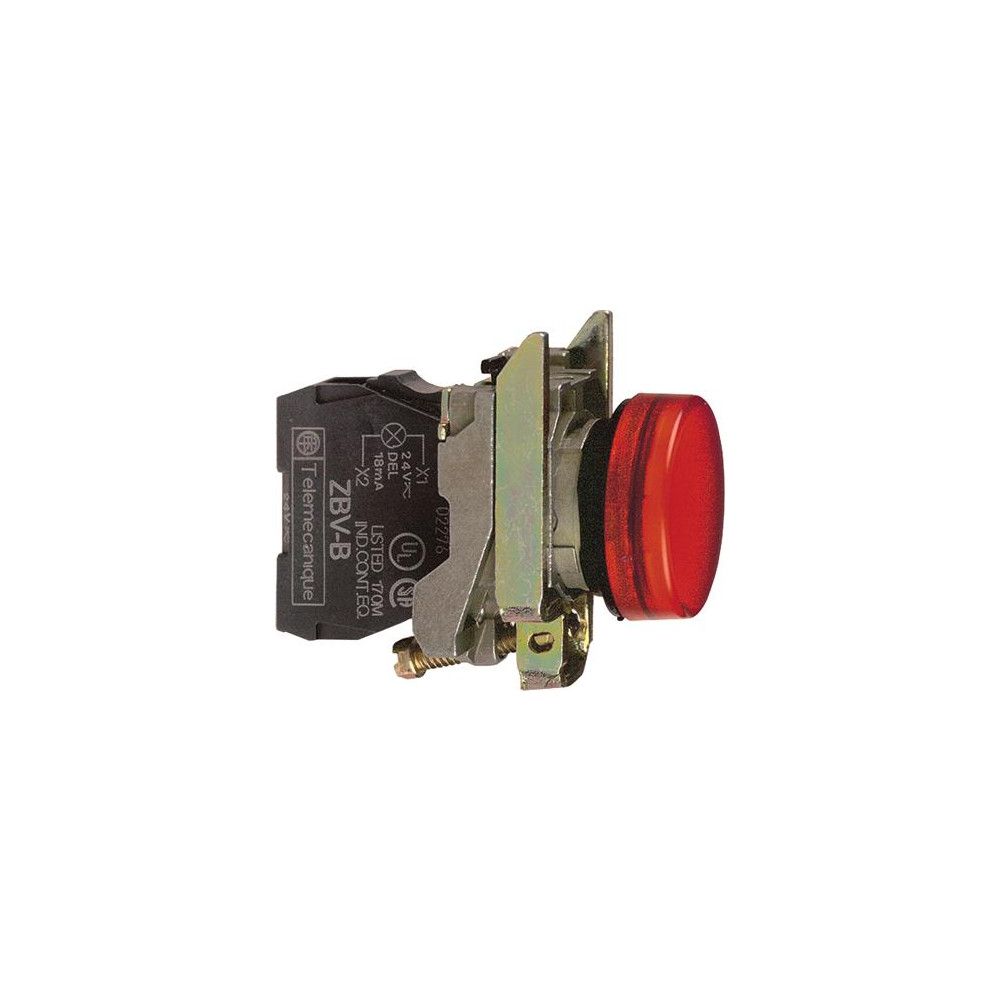 Produktbild för Schneider Electric XB4BVM4, Röd, IP66, CSA, 230-240 V, 2,2 c...