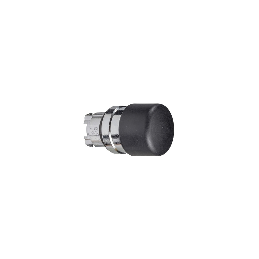 Produktbild för Schneider Electric ZB4, Knapp, Svart, IP66, IK06, Klass I, 6...
