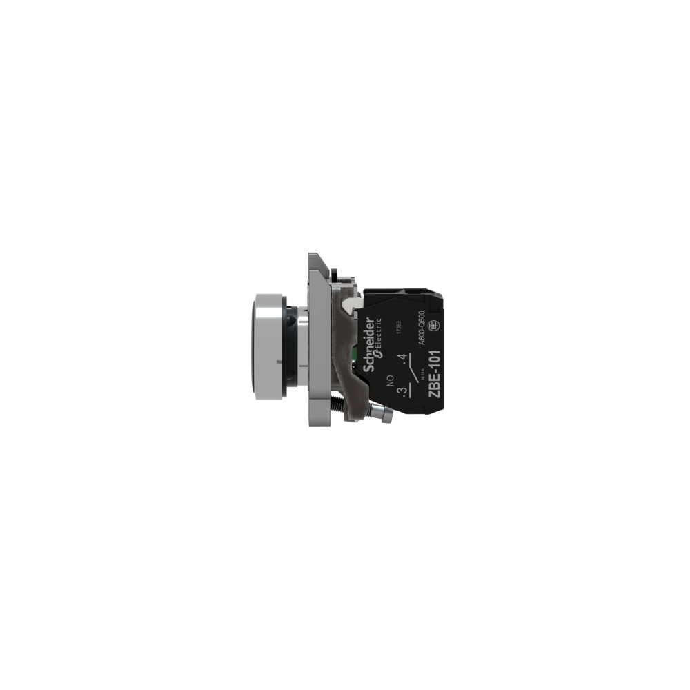 Produktbild för Schneider Electric XB4, Knapp, Svart, IP66, IK06, Klass I, 8...