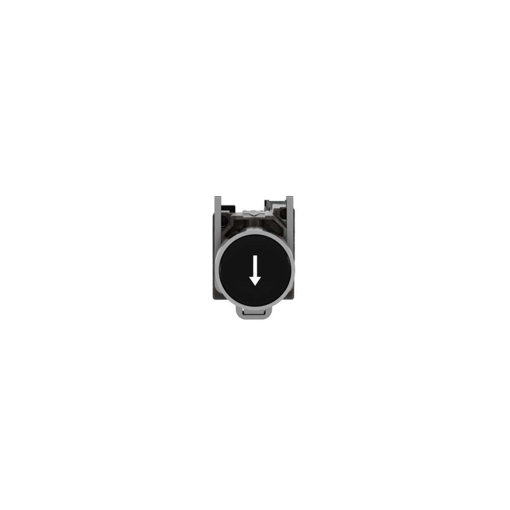Produktbild för Schneider Electric XB4, Knapp, Svart, IP66, IK06, Klass I, 8...