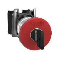 Produktbild för Schneider Electric XB4, Knapp, IP66, IK03, 40 mm, 104 mm, 47...